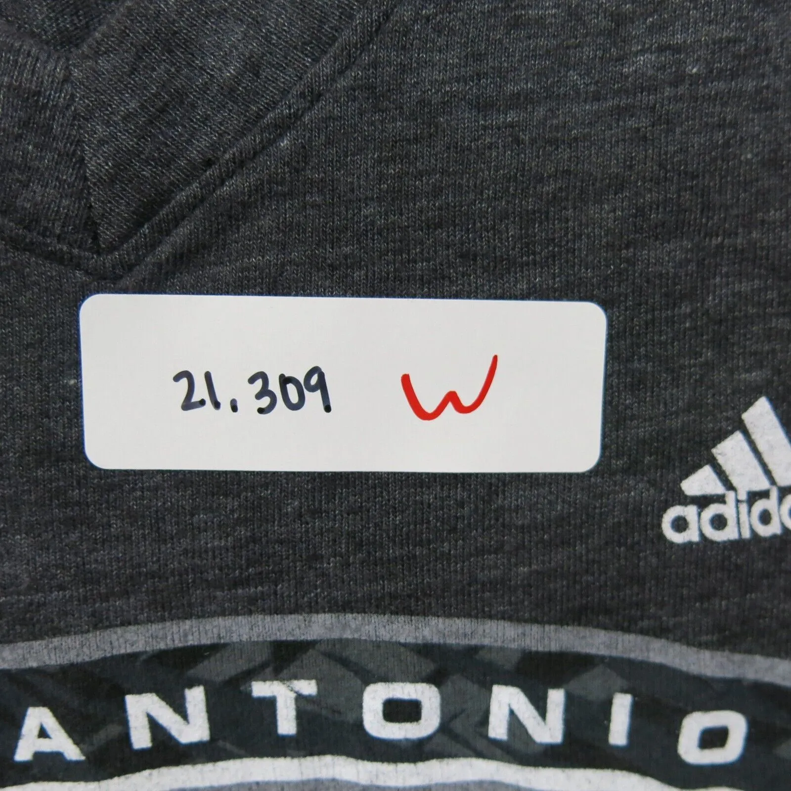 Adidas Women Graphic T Shirt Top Spyrs Short Sleeve V-Neck Heather Black Size XL
