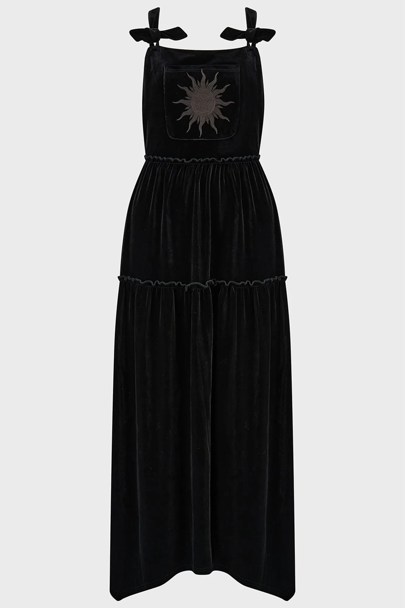 Ascended Maxi Pinafore Dress [PLUS]