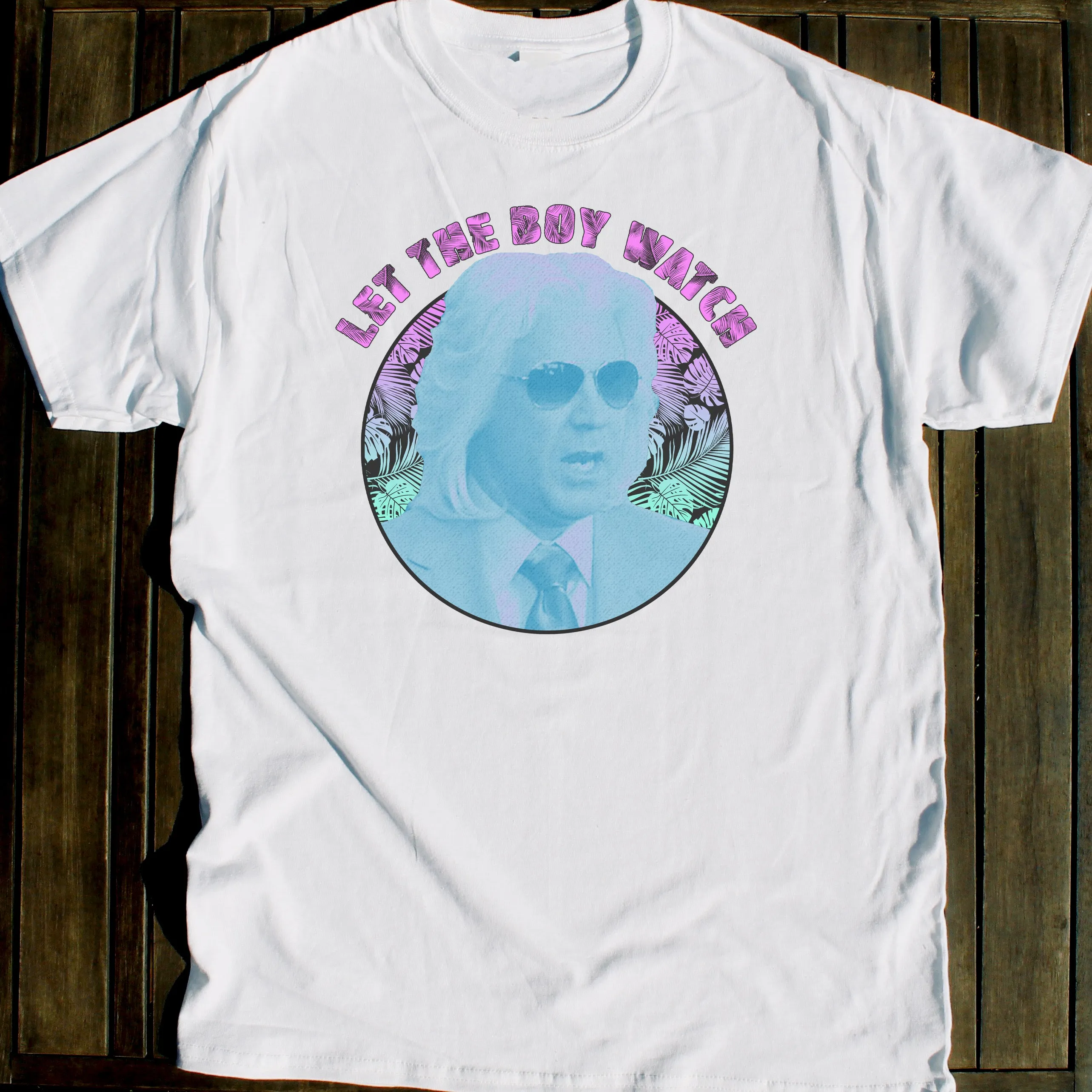 Ashley Schaeffer "Let The Boy Watch" shirt