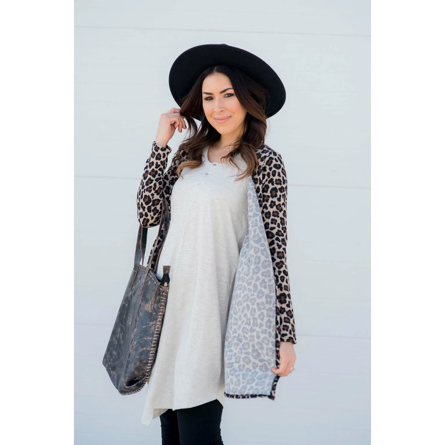 Asymmetrical Henley Tank Dress