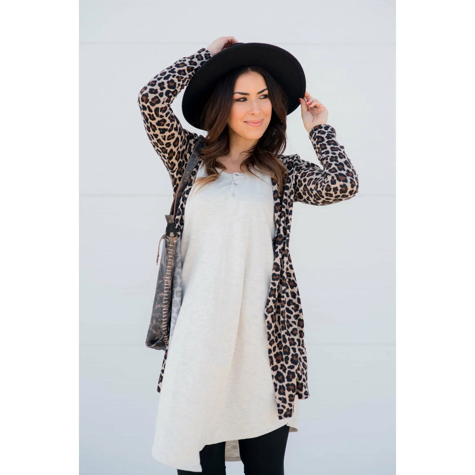 Asymmetrical Henley Tank Dress