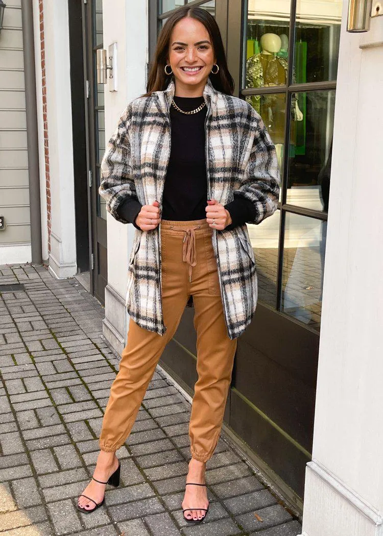 BB Dakota Plaid Times Coat
