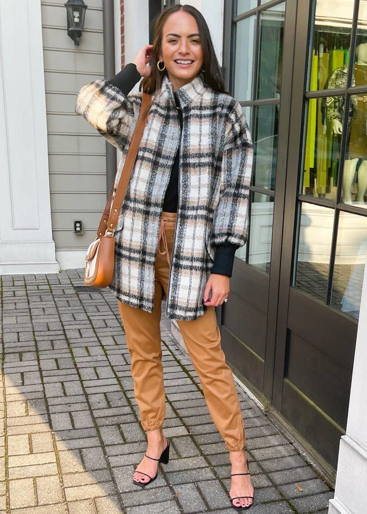 BB Dakota Plaid Times Coat