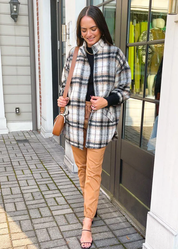 BB Dakota Plaid Times Coat