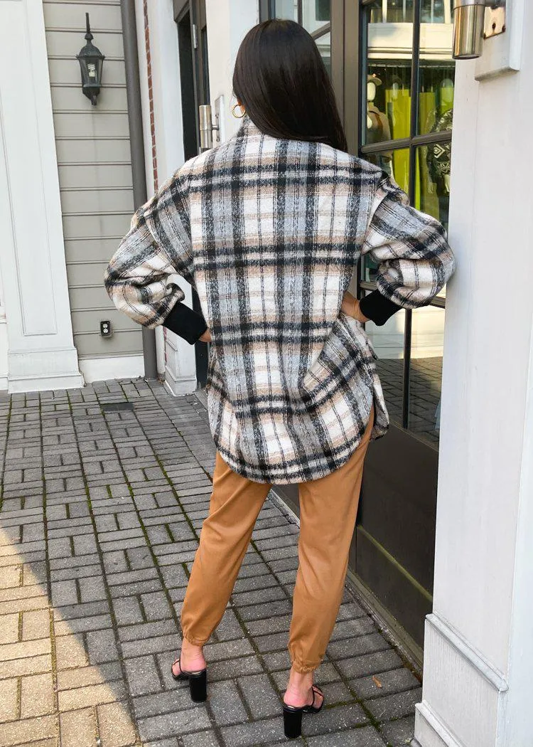 BB Dakota Plaid Times Coat
