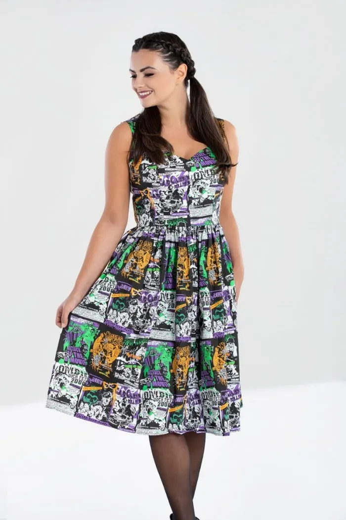 Be Afraid Swing Dress