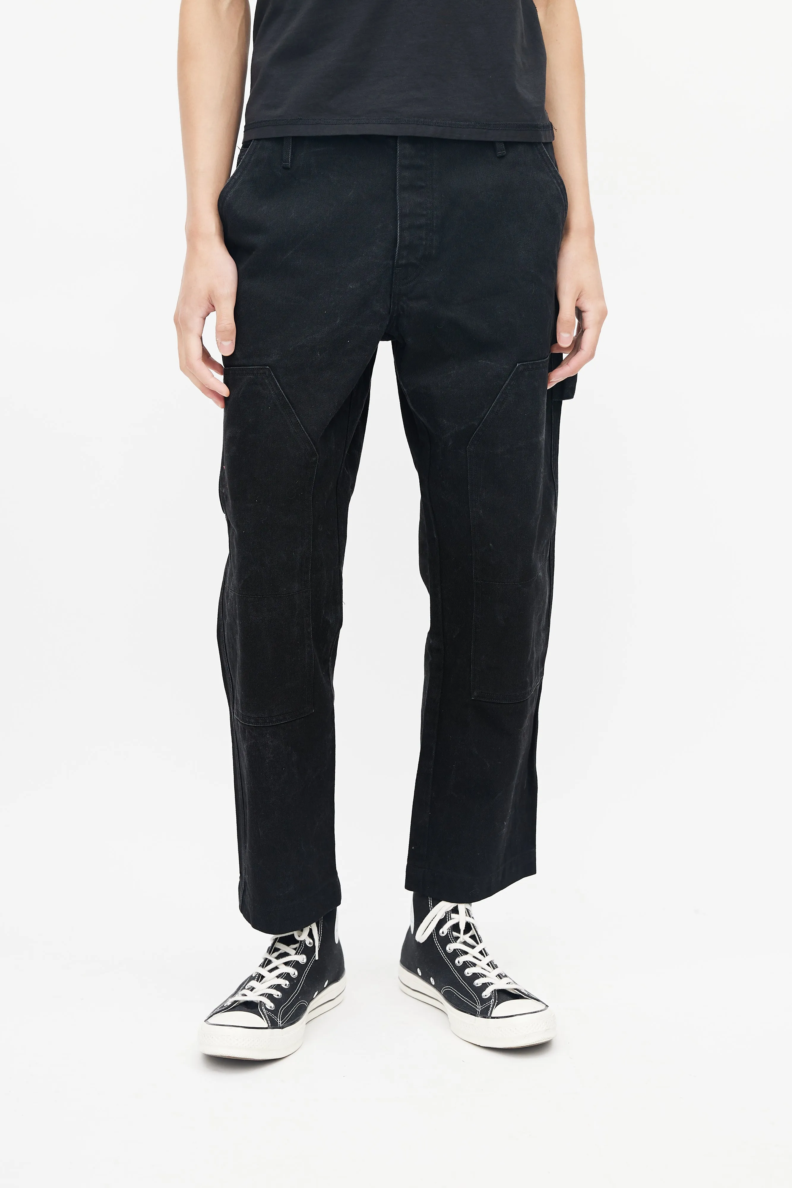Black Carpenter Denim Jeans