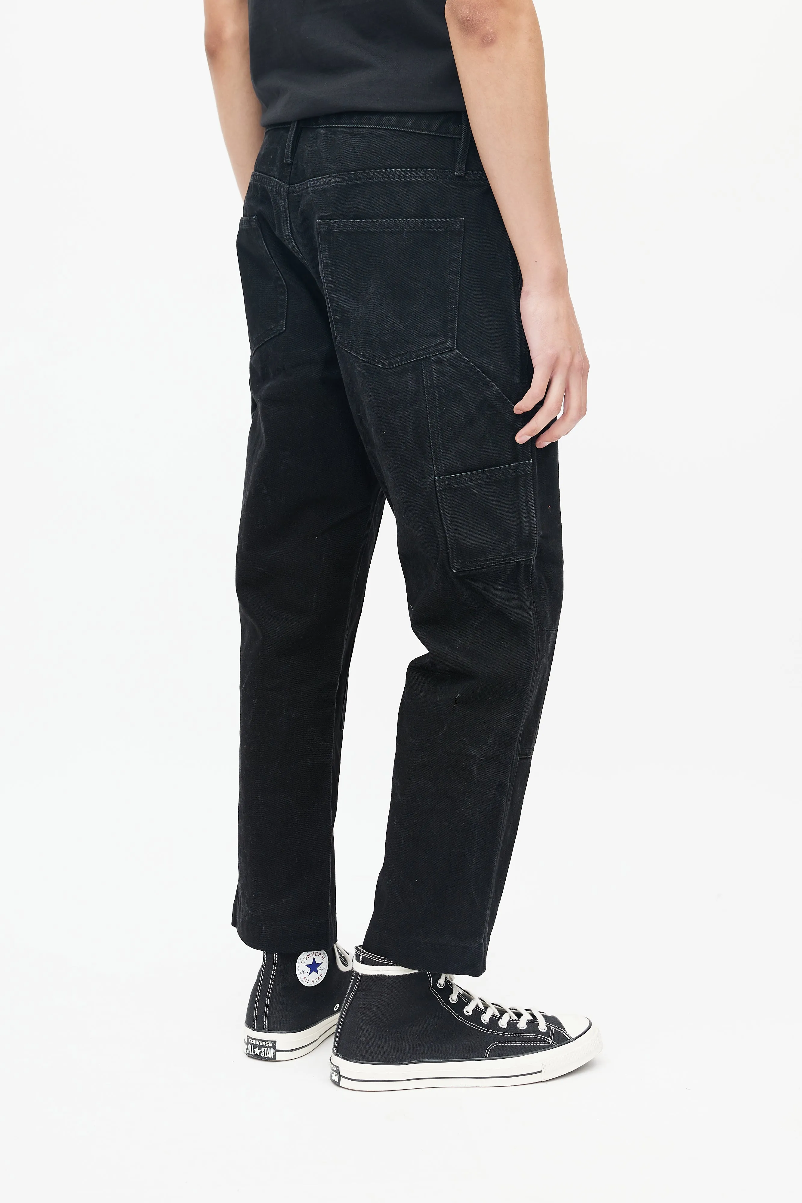 Black Carpenter Denim Jeans
