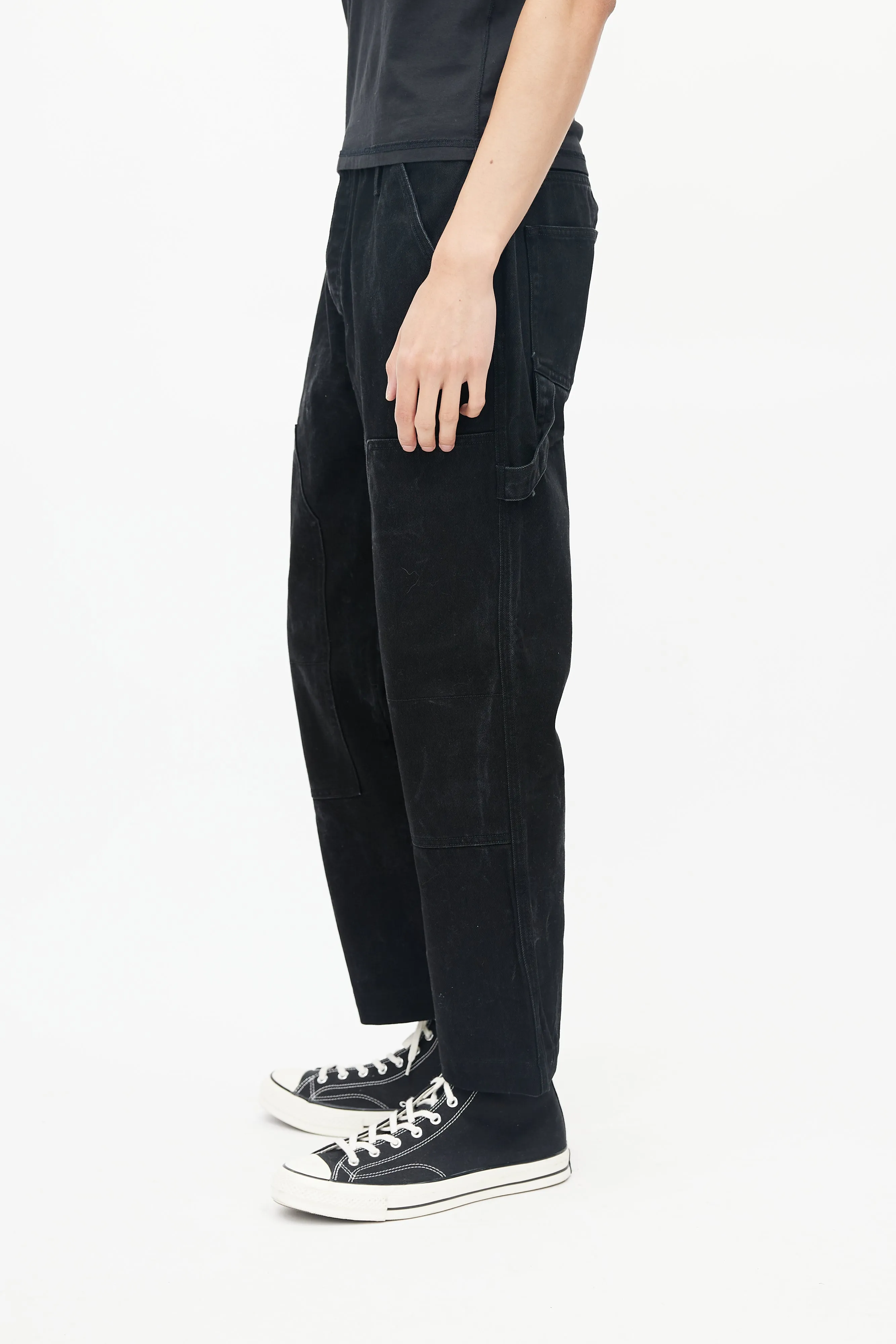 Black Carpenter Denim Jeans