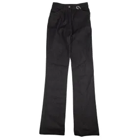 Black Cotton Denim Jeans