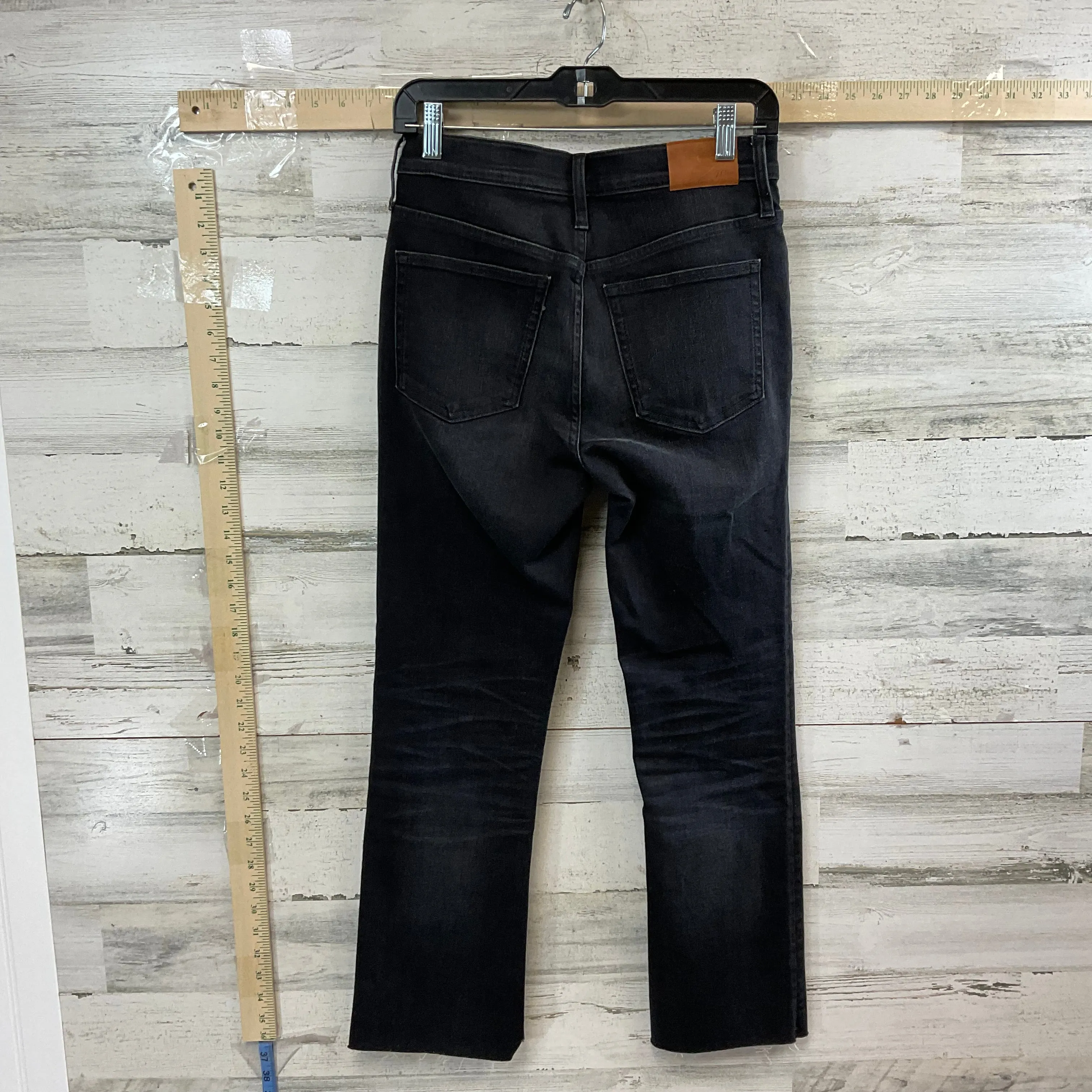 Black Denim Jeans Boot Cut J. Crew, Size 4
