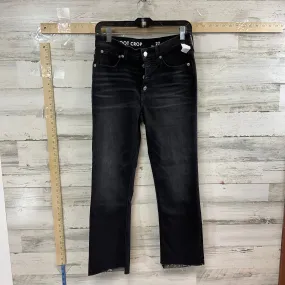 Black Denim Jeans Boot Cut J. Crew, Size 4