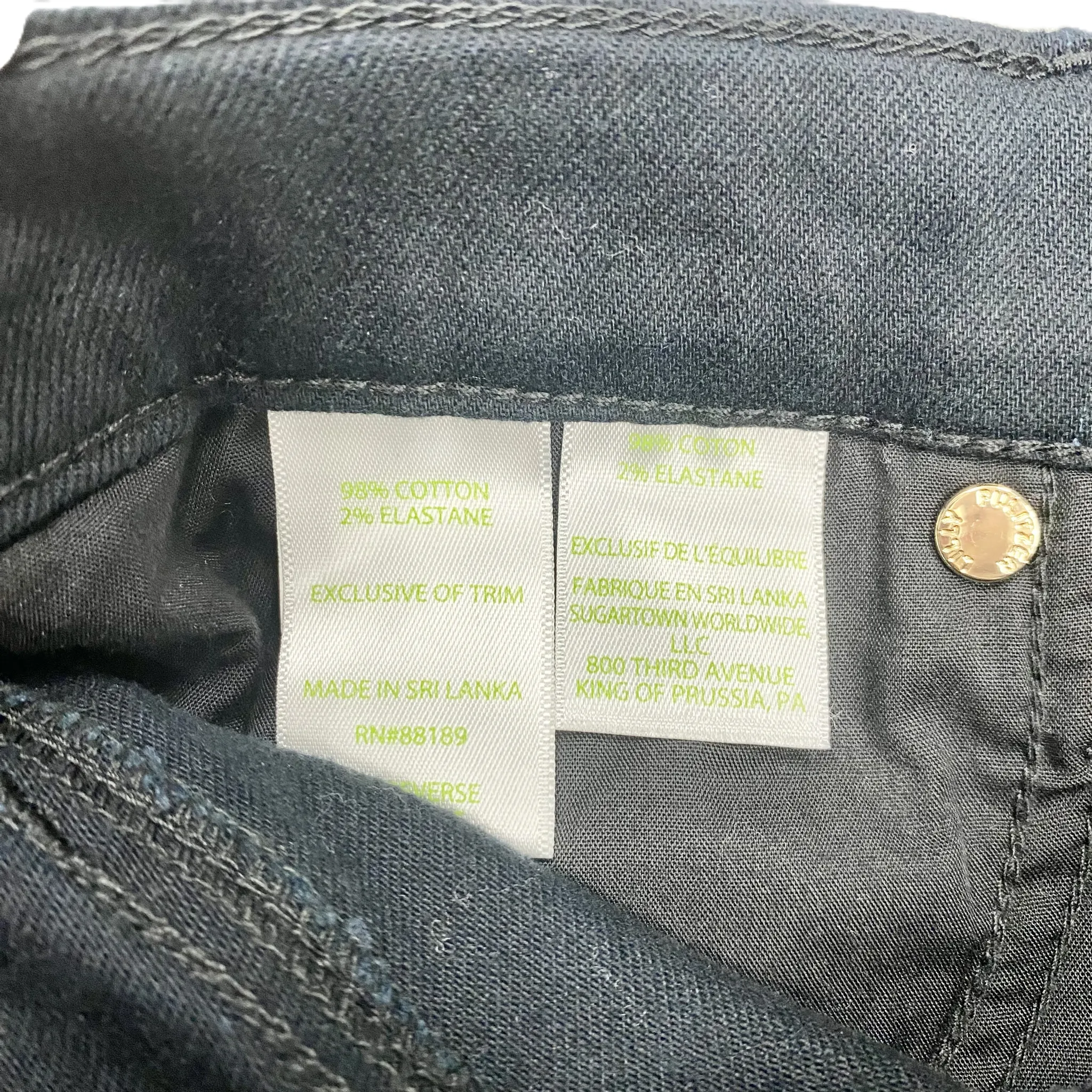 Black Denim Jeans Designer By Lilly Pulitzer, Size: 4