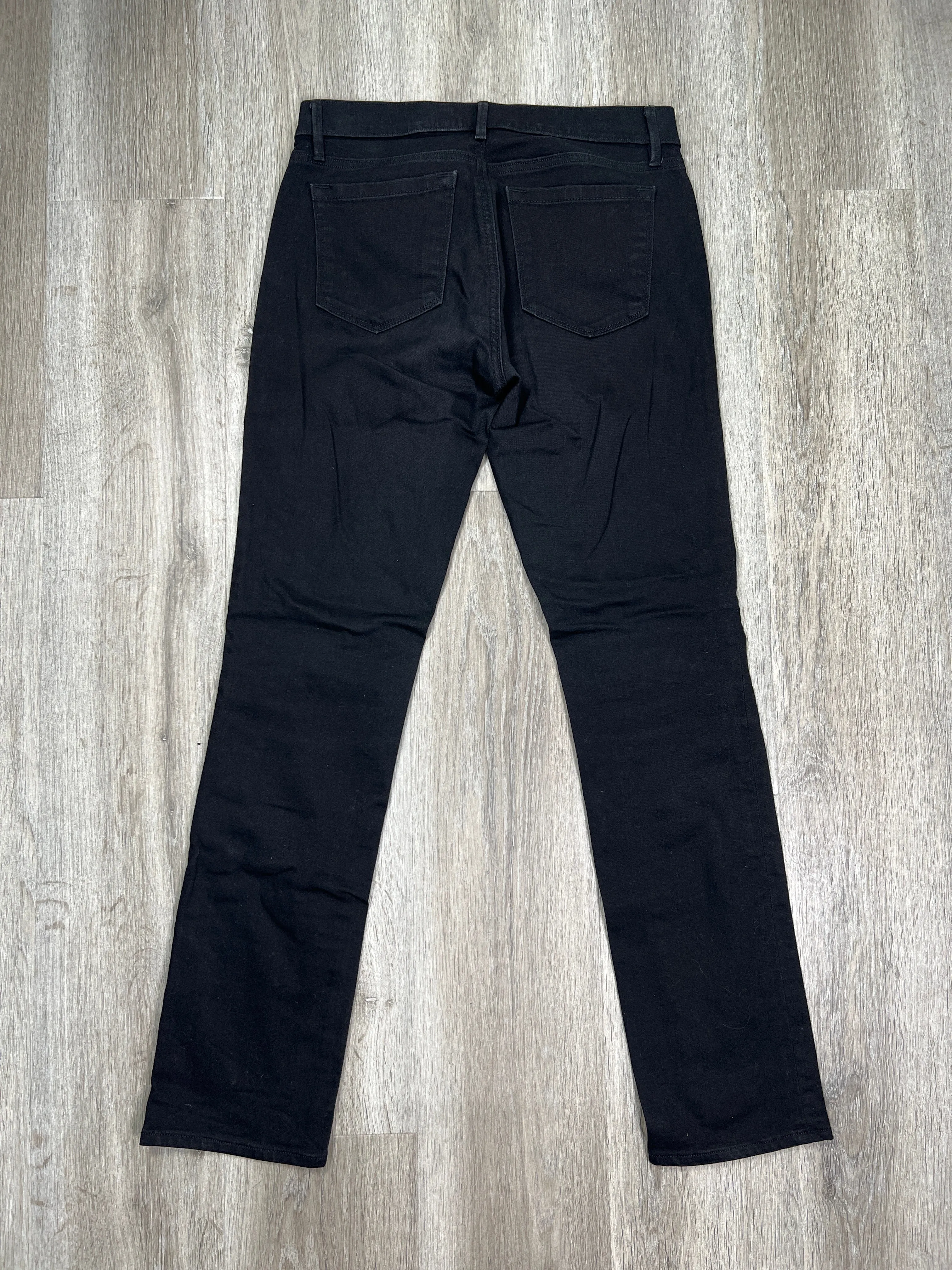 Black Denim Jeans Straight LOFT, Size 4