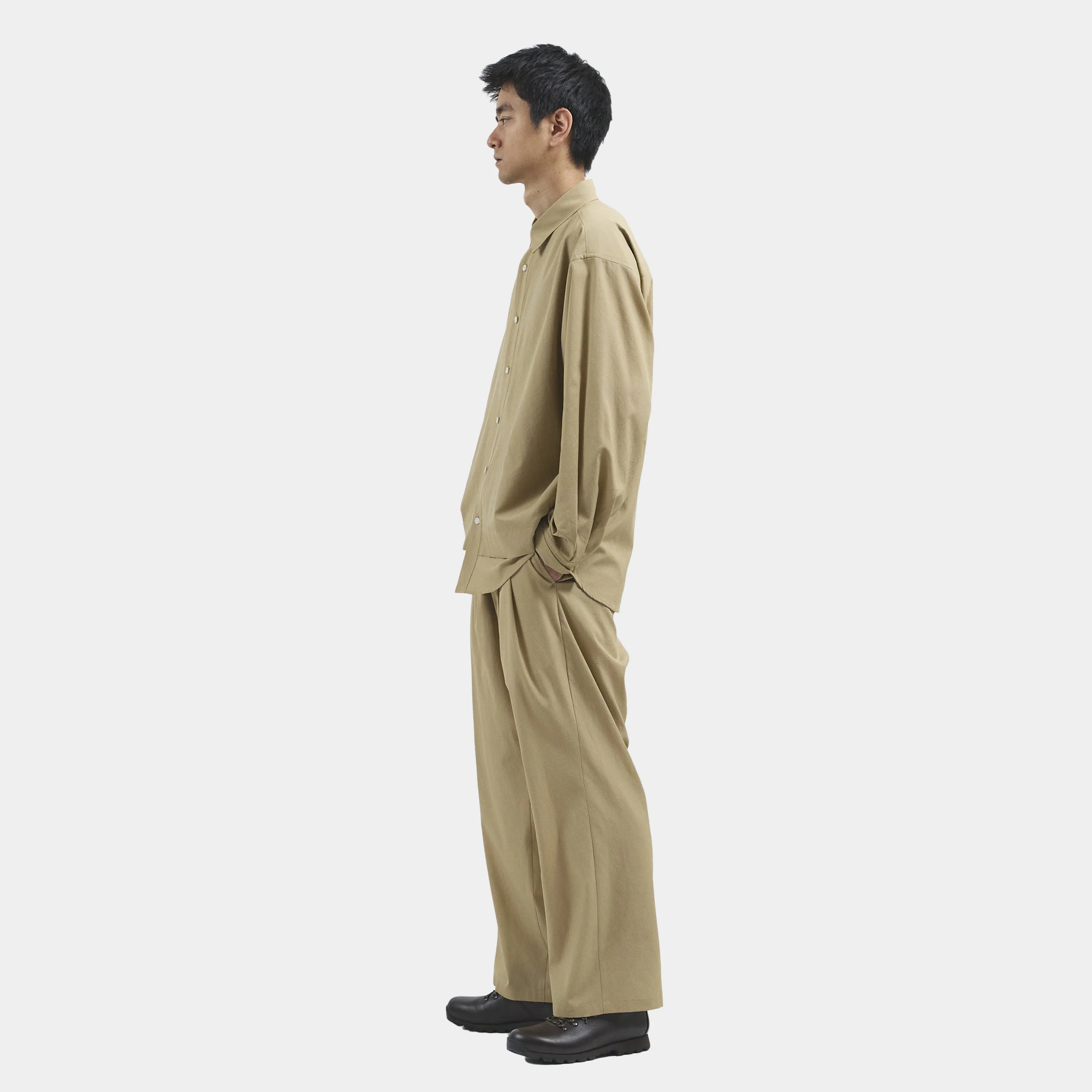 Breathable Side Slit L/S SH(Navy)/MW-SH25105