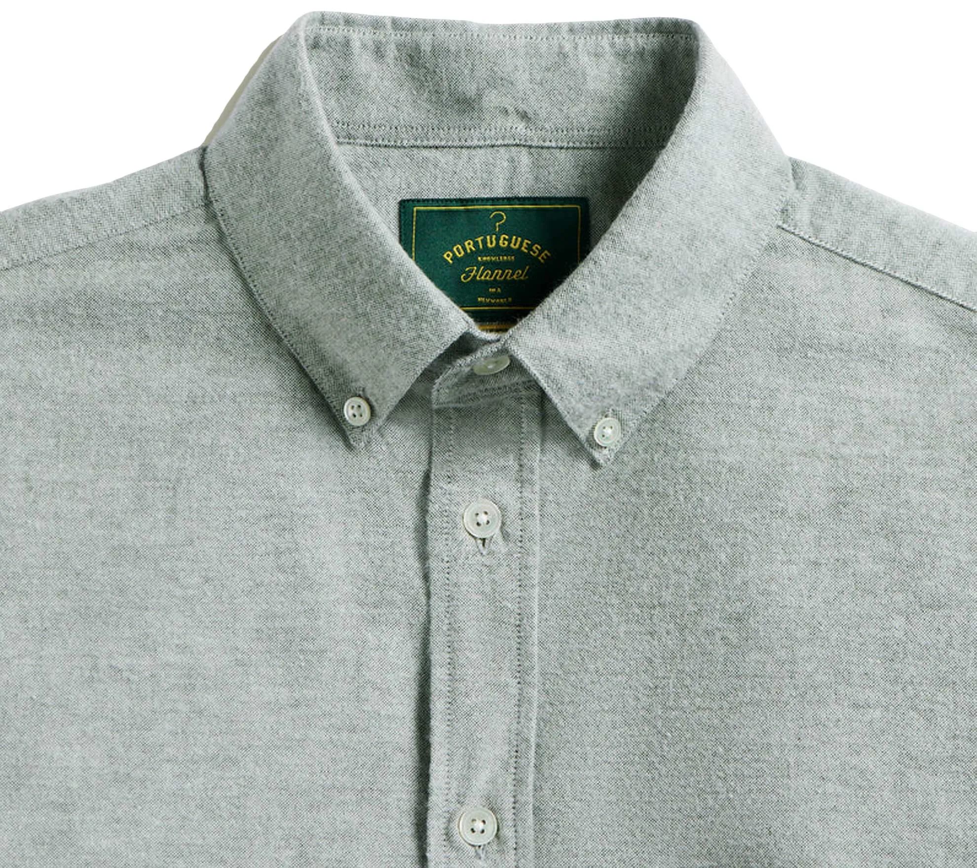 Brushed Oxford Shirt | Moss Green