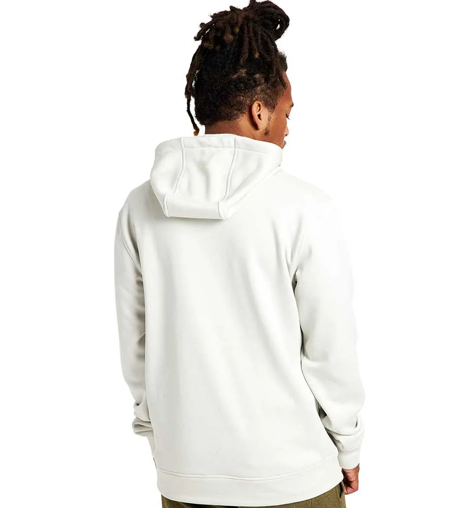 Burton Oak Pullover Hoodie - Stout White Heather 2022