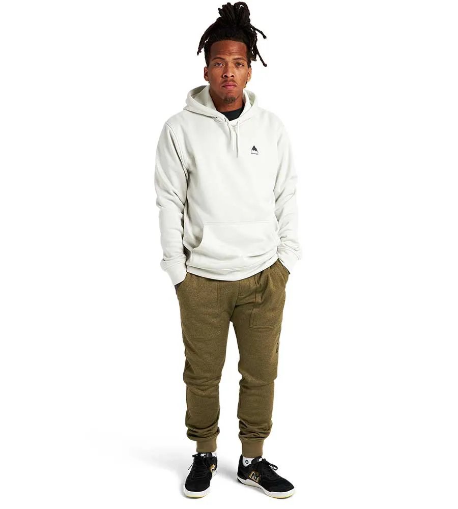 Burton Oak Pullover Hoodie - Stout White Heather 2022