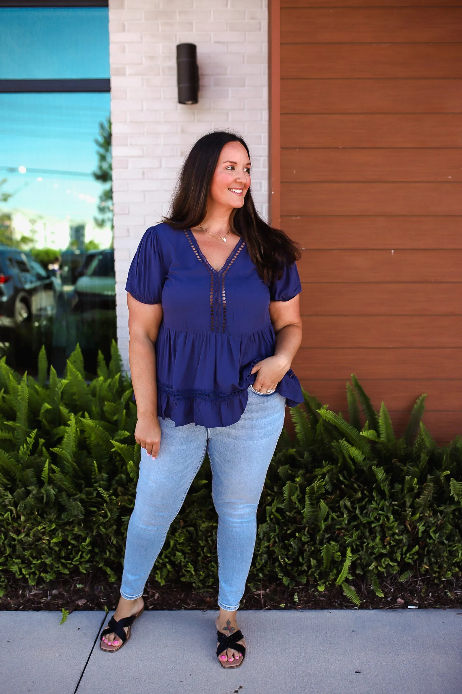 City Lights High Rise Skinny Jeans Plus/Reg