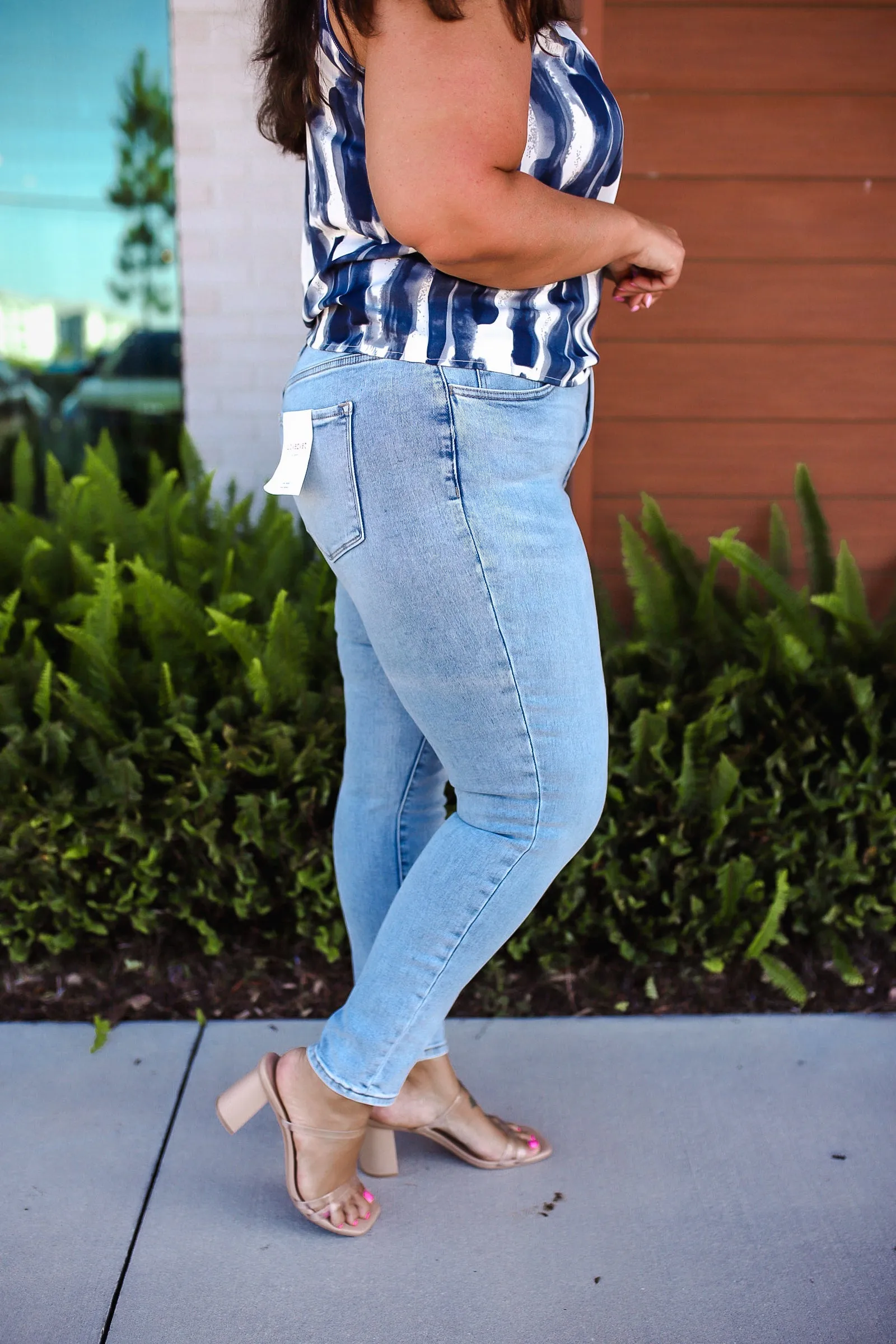 City Lights High Rise Skinny Jeans Plus/Reg