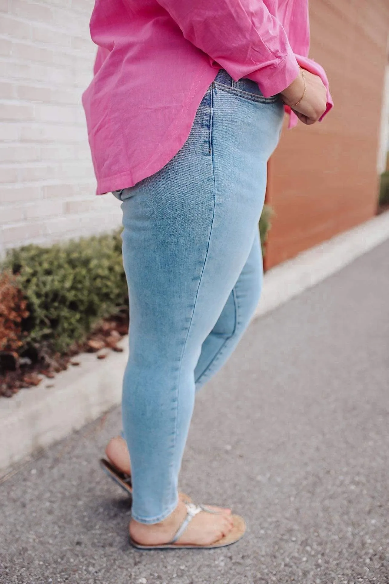 City Lights High Rise Skinny Jeans Plus/Reg