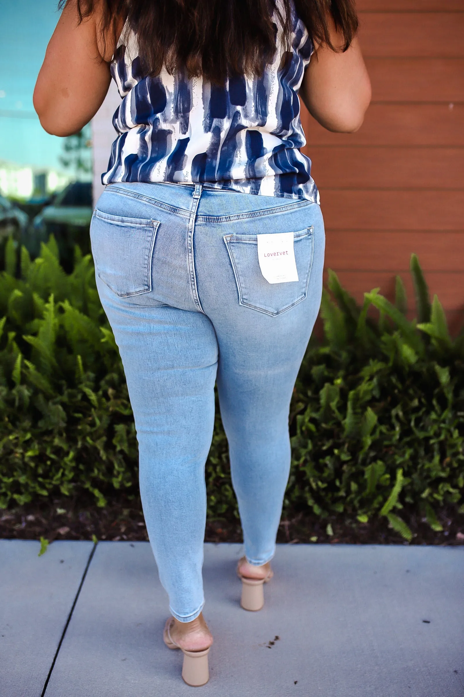 City Lights High Rise Skinny Jeans Plus/Reg