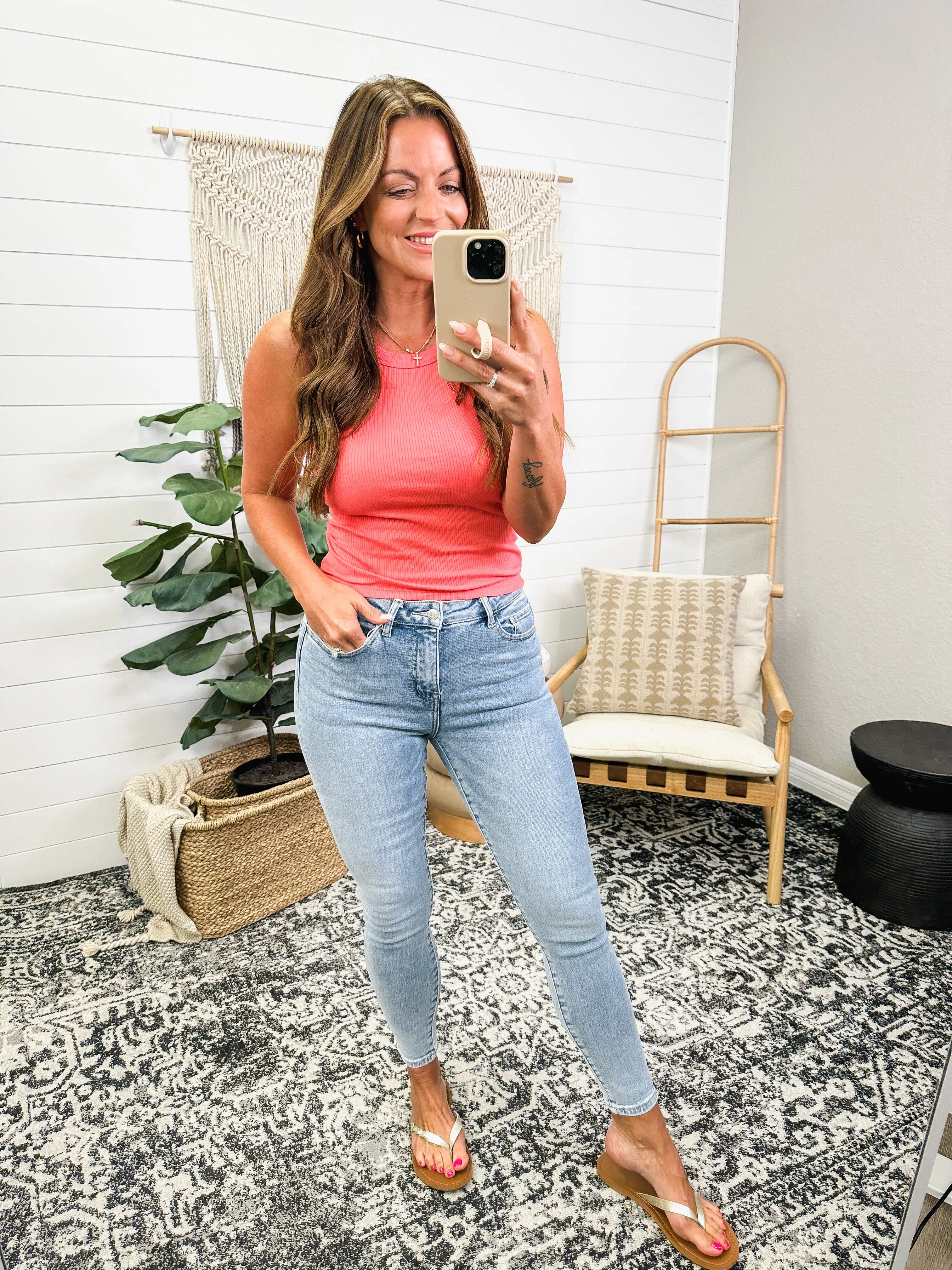 City Lights High Rise Skinny Jeans Plus/Reg