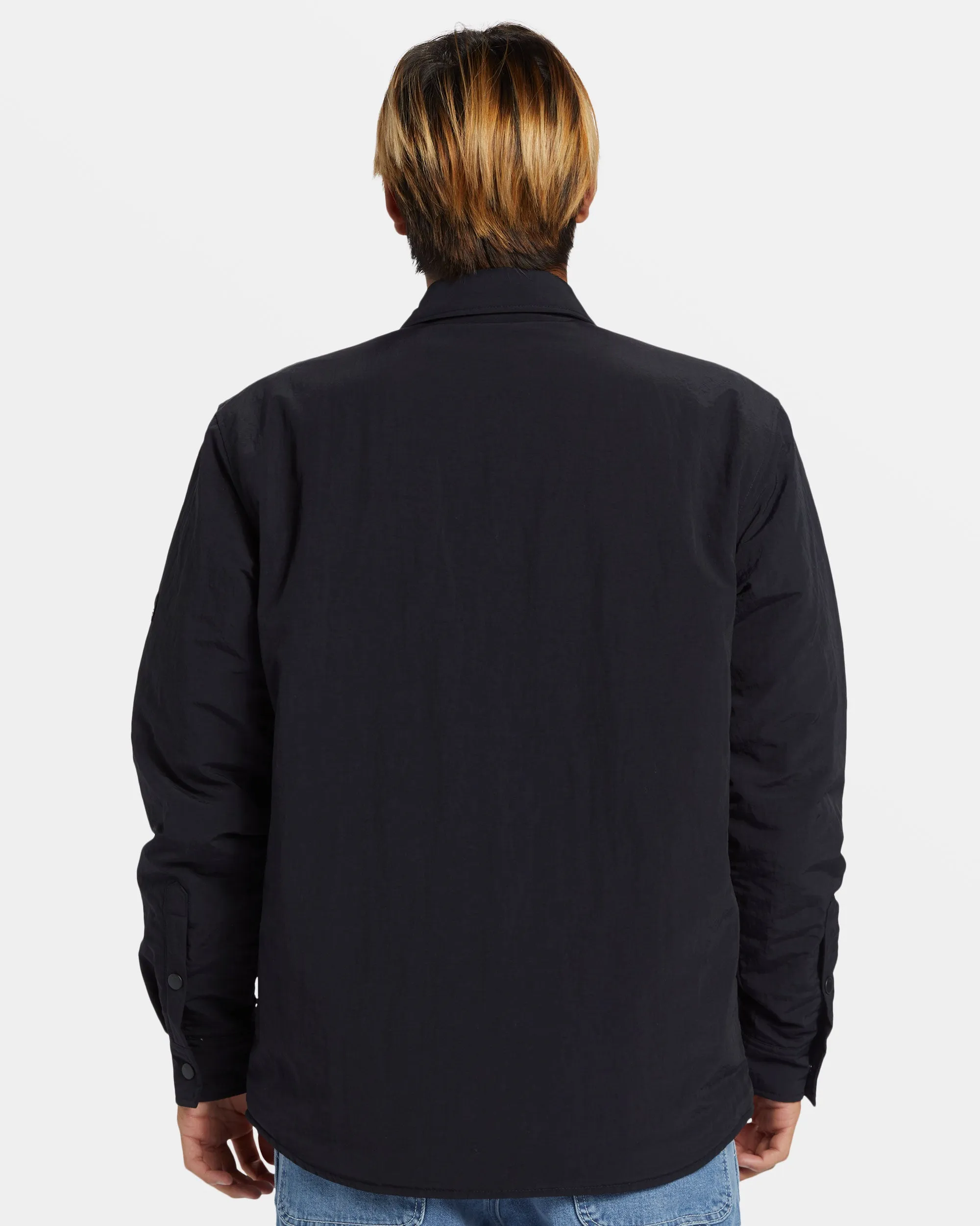 Cold Snap Shacket - Black