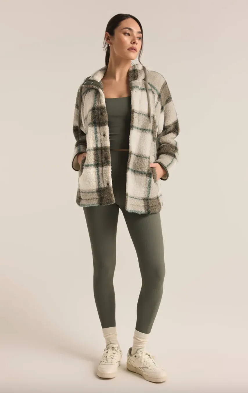 cross country plaid jacket