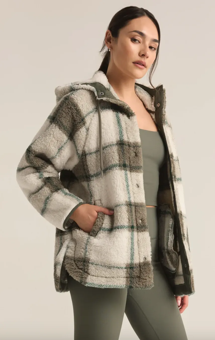 cross country plaid jacket