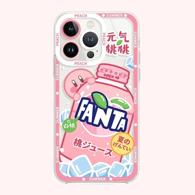 Cute Kirby Phone Case For iPhone