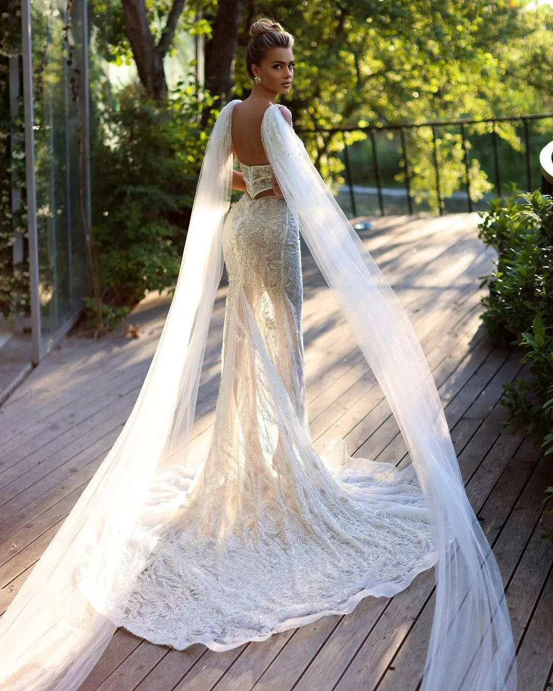 Dacee Luxury White Wedding Dress