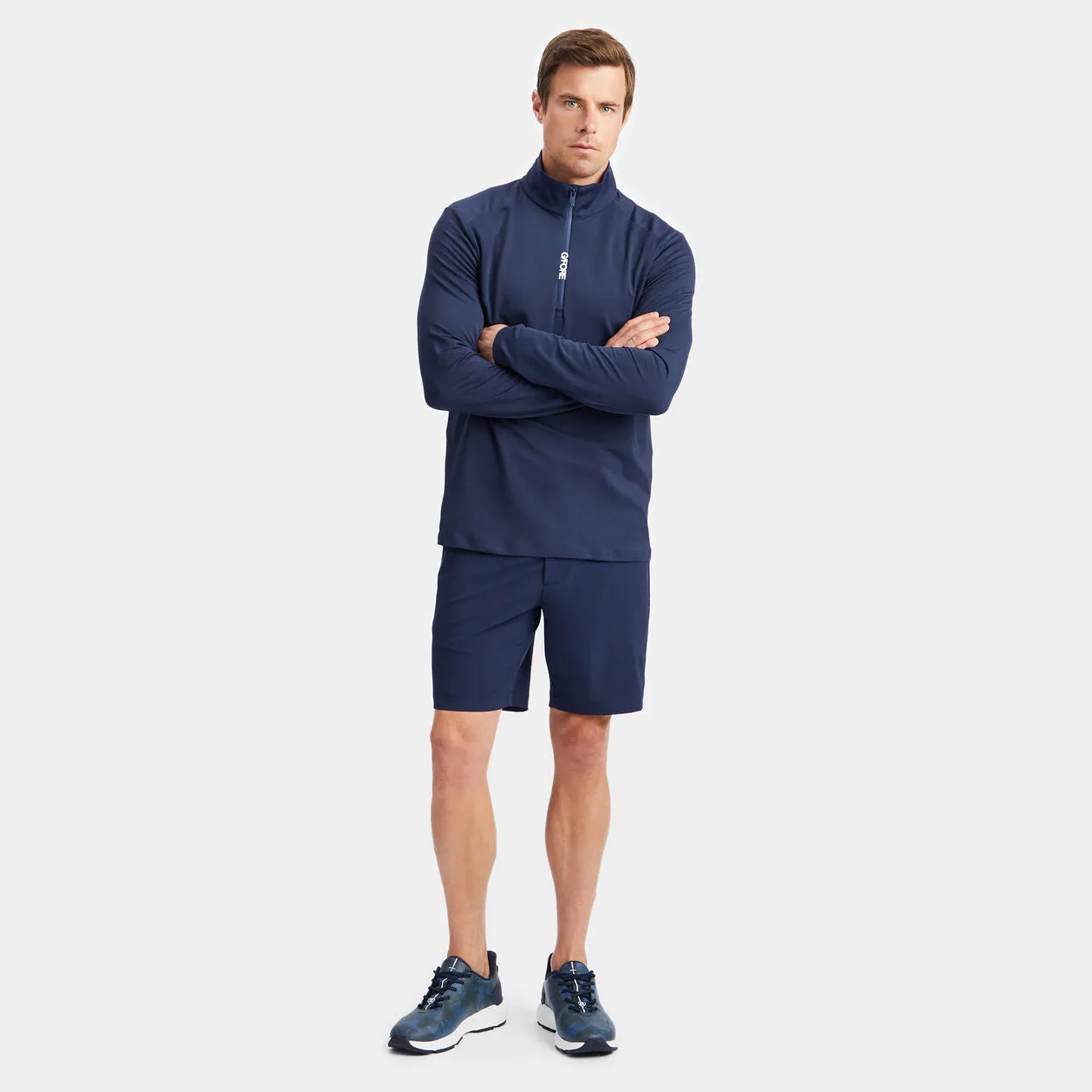 G/Fore Brushed Back Tech 1/4 Zip