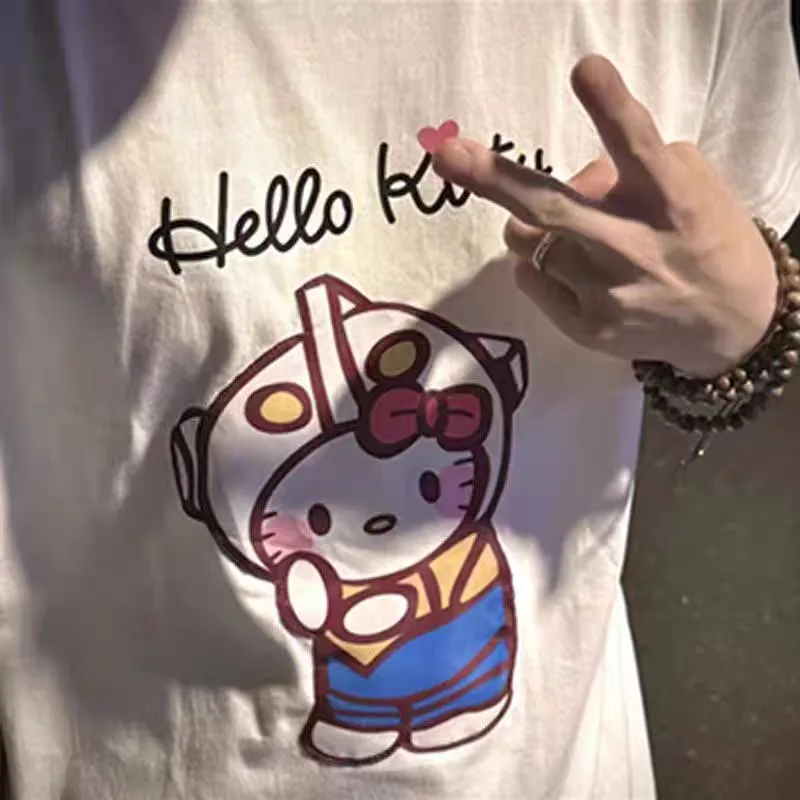 Glowing Couple Kitty T-shirt KI484
