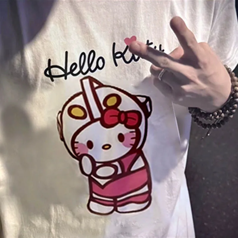 Glowing Couple Kitty T-shirt KI484