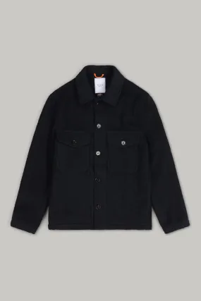 Goring Wool Jacket - Navy Casentino