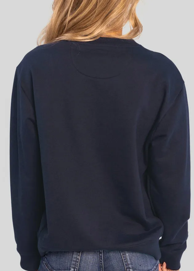 Grin and Bear It Women's Fleece Crewneck
