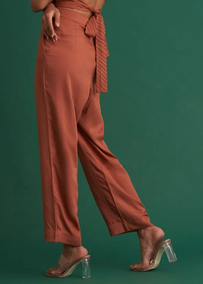Heather Pants Argan Brown