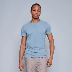 HEDGE - Men's Henley | Deep Sea