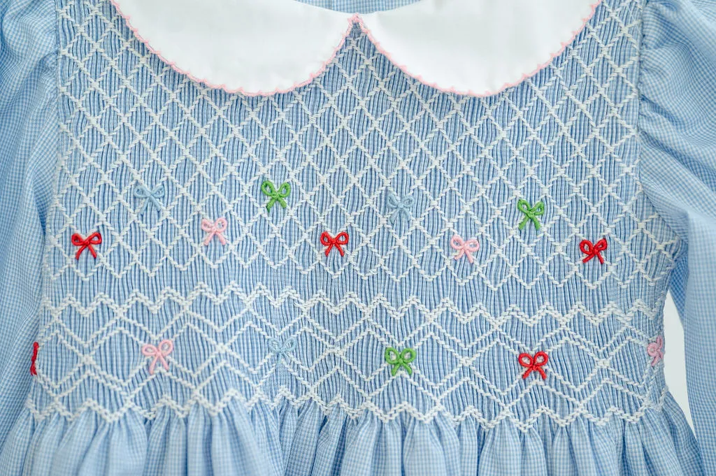 Holiday Funfetti Bows Dress