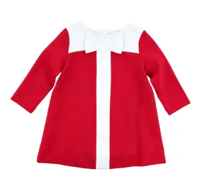 Holiday Ponte Bow Dress