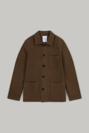 Hosken Jacket  - Olive Moleskin