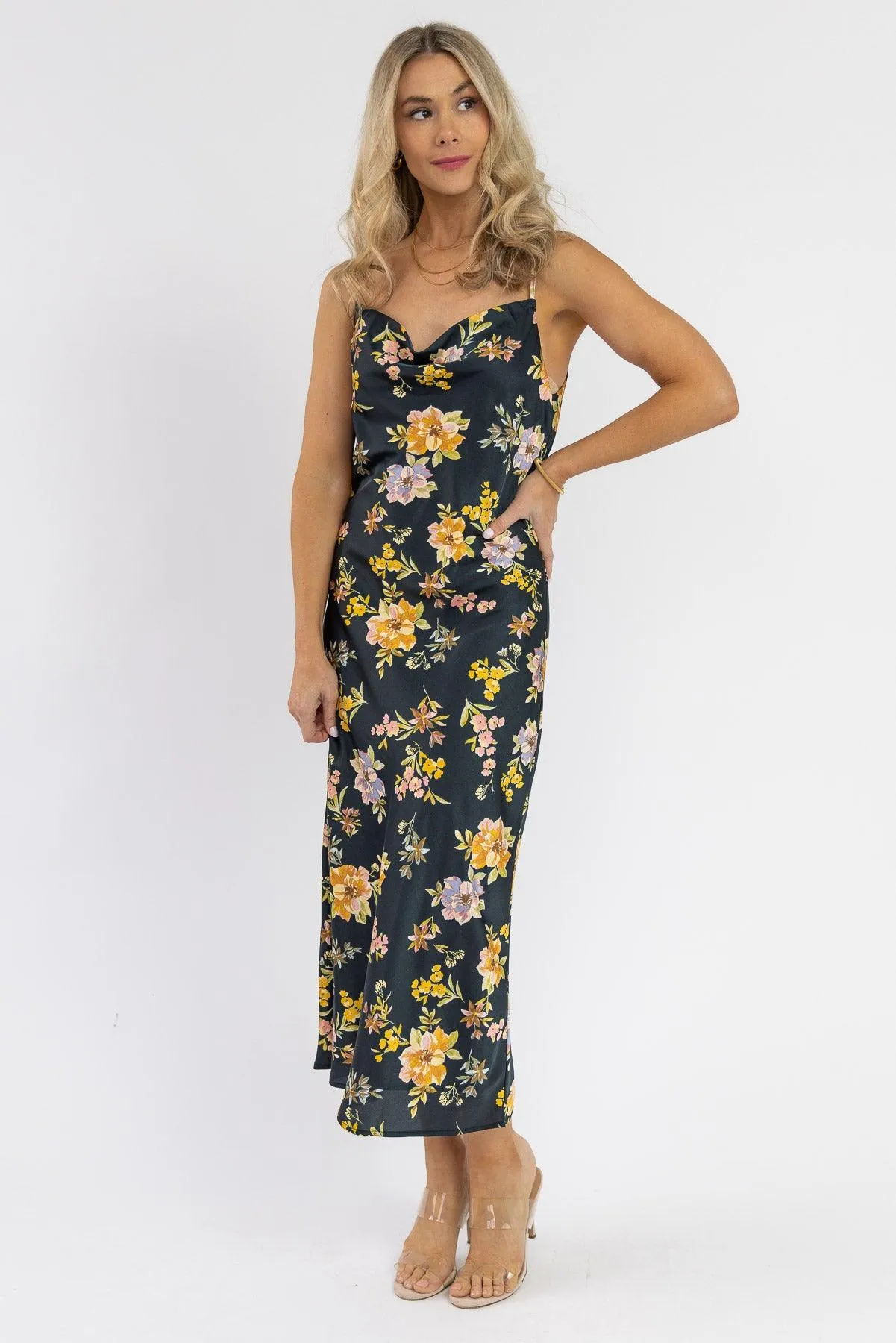 Jules Floral Slip Maxi Dress