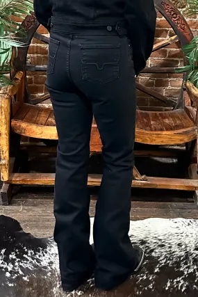 Kimes Ranch Women's Jennifer Black High Rise Stretch Trouser Jeans