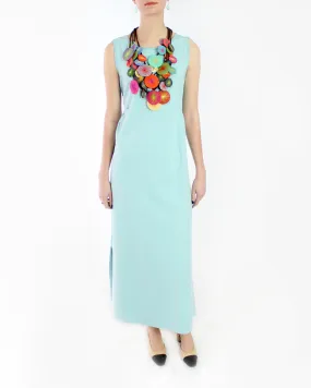 Luxe Cotton Interlock Maxi Dress