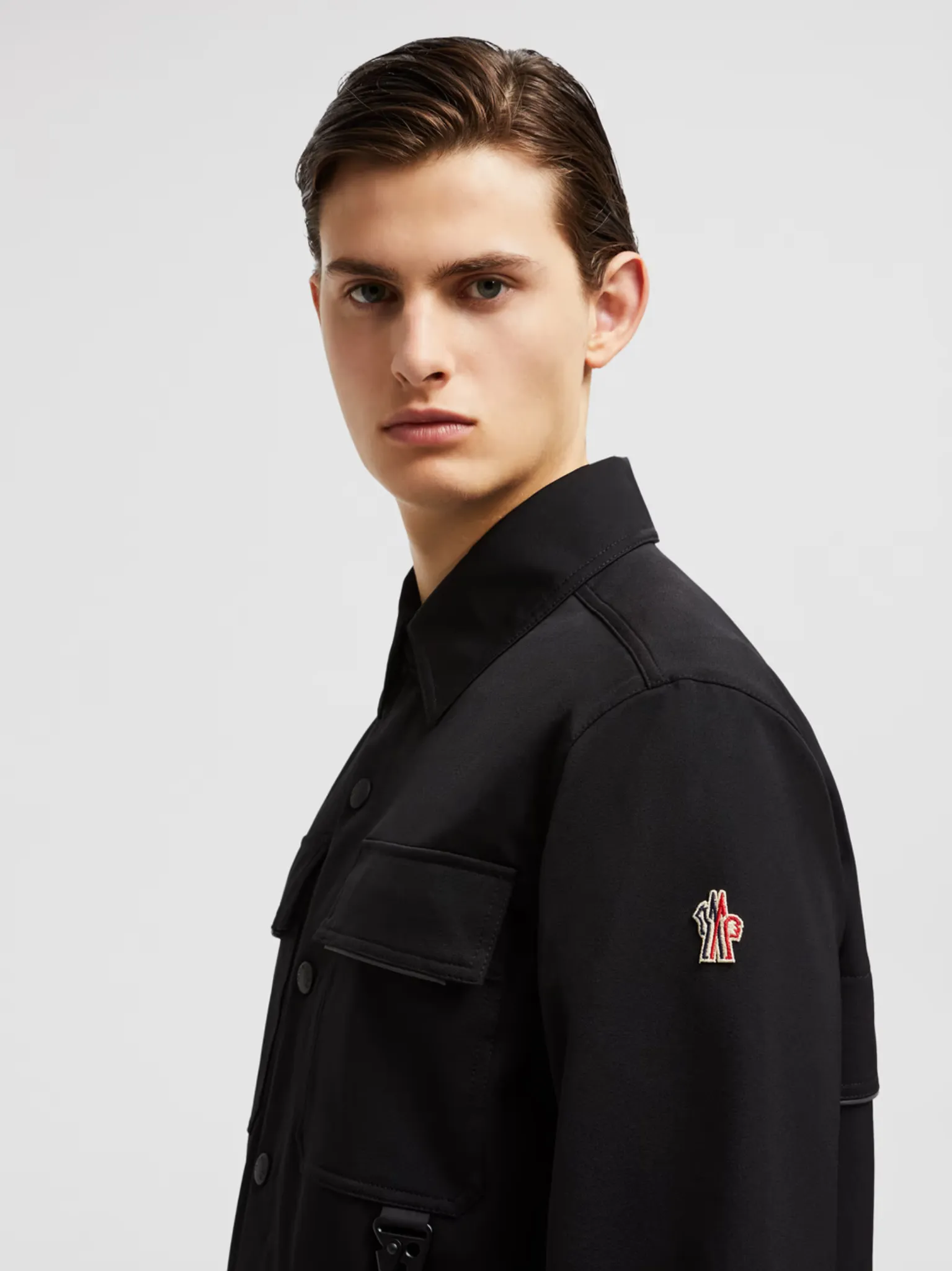 MONCLER GRENOBLE Vadret Shirt Jacket Black