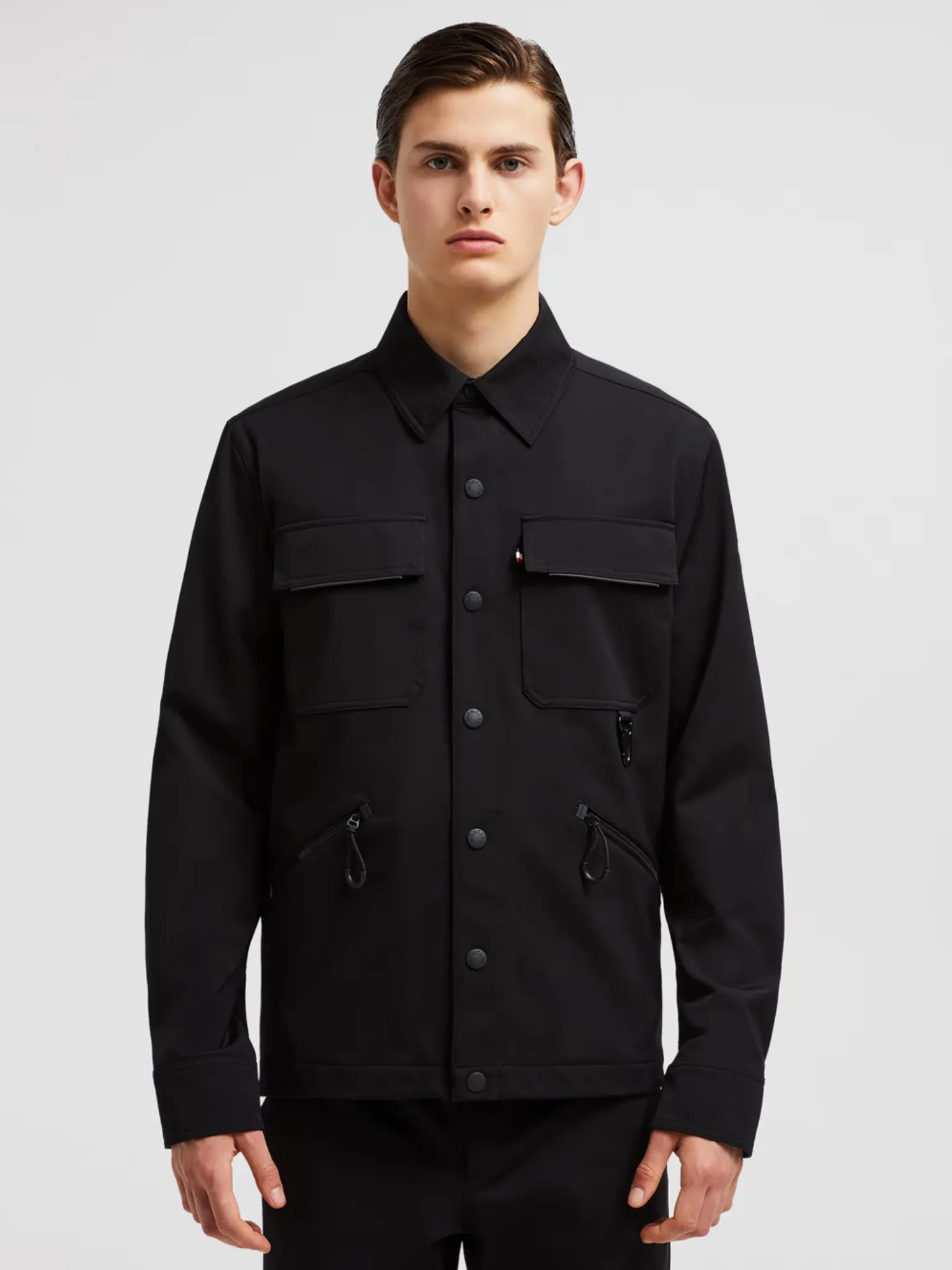 MONCLER GRENOBLE Vadret Shirt Jacket Black