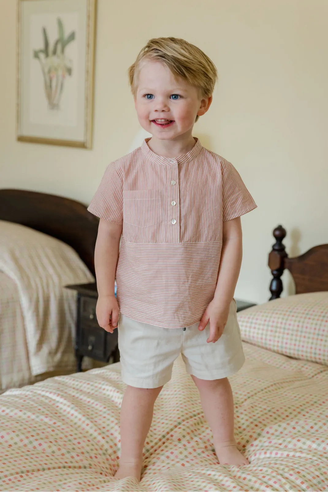 Ollie Top in Nantucket Stripe