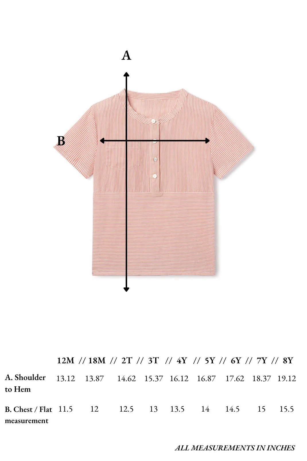Ollie Top in Nantucket Stripe