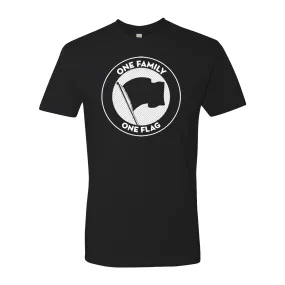 Pirates Press - One Family, One Flag - Black - T-Shirt